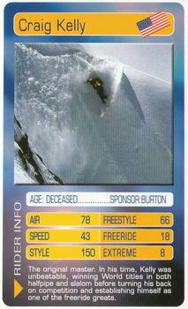 2003 Top Trumps Limited Edition Snowboarders #NNO Craig Kelly Front